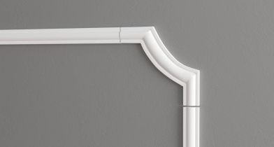 картинка C1-157A Декоративный уголок гладкий Декор-Дизайн <145*145> от магазина