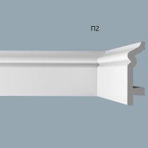 картинка Плинтус XPS POLYMER П 2  80/22 <80*22>(14шт) от магазина