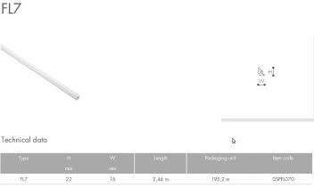картинка FL7 Профиль Бельгия Floorstyl<22*16>2м(80шт) от магазина