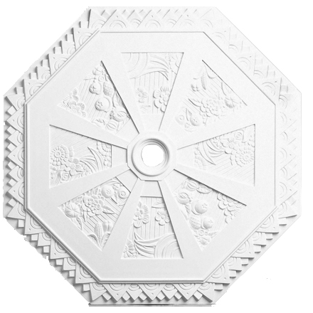 картинка DR-313 Розетка потолочная DECOMASTER 74*74см/1 от магазина