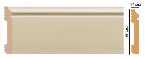 картинка D005-61 плинтус напольн.DECOMASTER <80*12> (26шт) от магазина