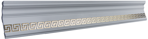 картинка Плинтус потолочный GP-24 Gold <140*53> от магазина