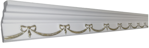 картинка Плинтус потолочный GP-56 Gold от магазина