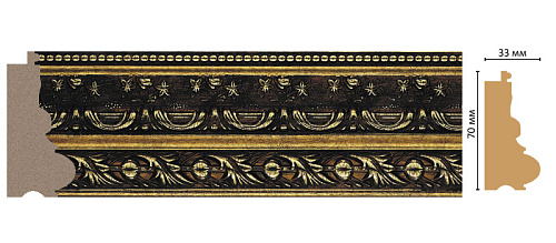 картинка 577-1223 багет <70*33> DECOMASTER(15шт) от магазина