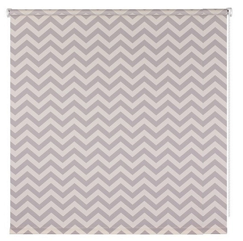 картинка Штора рулонная Print 60*160см зигзаг серый от магазина