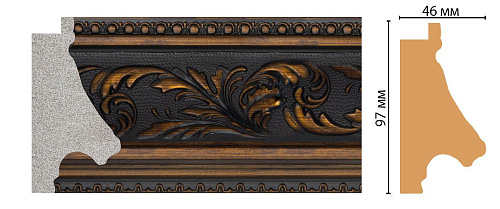 картинка FM22-2 багет <97*46> DECOMASTER(8шт) от магазина