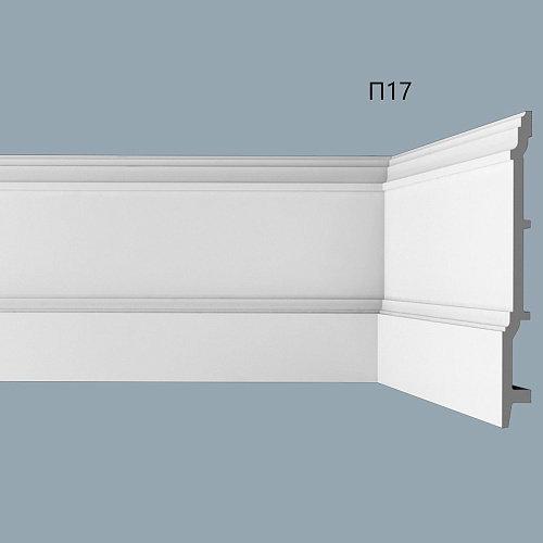 картинка Плинтус XPS POLYMER П 17 250/23 <250*23>(8шт) от магазина