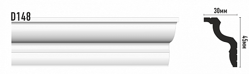 картинка D148 Плинтус DECOMASTER<40*30>(40 шт) от магазина
