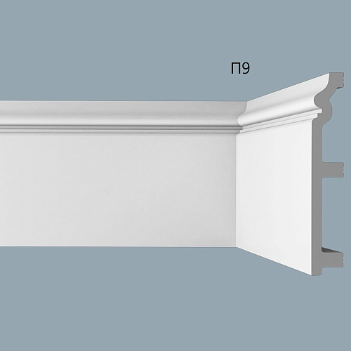 картинка Плинтус XPS POLYMER П 9 140/22  <140*22>(8шт) от магазина