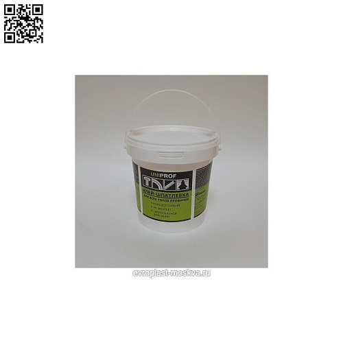 картинка Монтажный клей-шпатлевка Uniprof 1л-1,5кг(7шт) от магазина