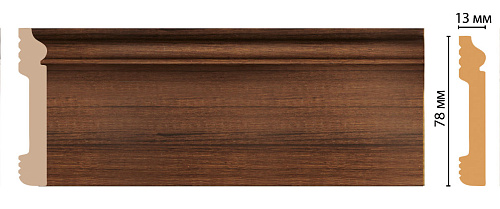 картинка D005-74 плинтусDECOMASTER <78*13> от магазина
