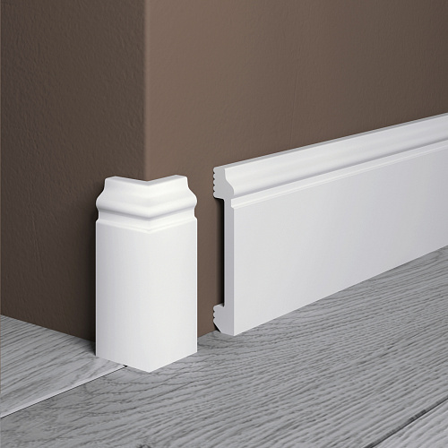 картинка Угол внешний к плинтусу Н 80 Де-Багет<80*13> от магазина