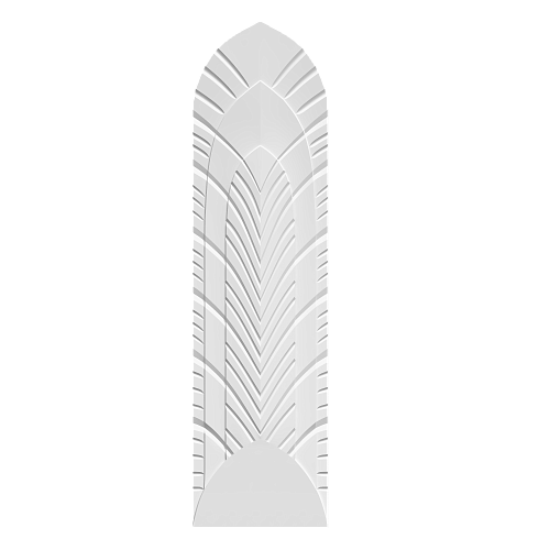 картинка Композитная декоративная панель Decoplume Prime 1 серия Plume(295*99*10мм) от магазина