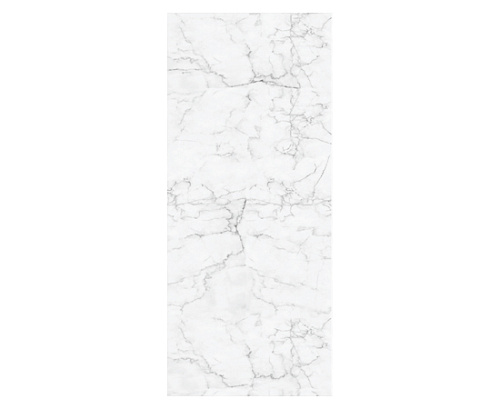 картинка Гибкий мрамор Каррара-124 с двойным лаком 2,5мм 1,2м*2,8м DUROFLEX от магазина