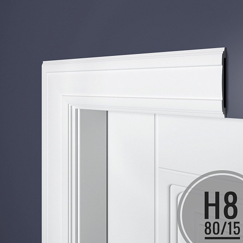 картинка Наличник XPS полимер Н 8 80/15 <80*15> от магазина