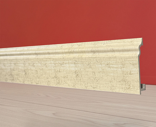 картинка Плинтус Декор С02-1 272 80мм 2,4м от магазина