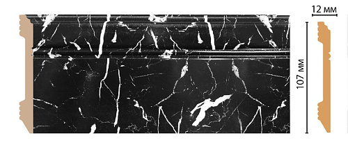 картинка D105-78 плинтус напольный DECOMASTER <107*12> (18шт) от магазина