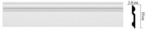 картинка D137 Плинтус DECOMASTER<100*14>(18шт) от магазина