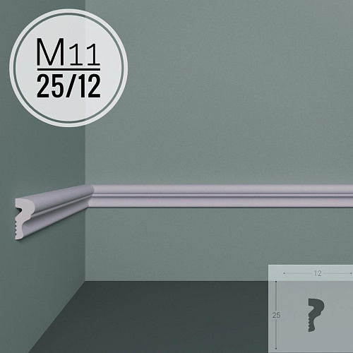 Молдинг XPS POLYMER M 11 25/12 <25*12>