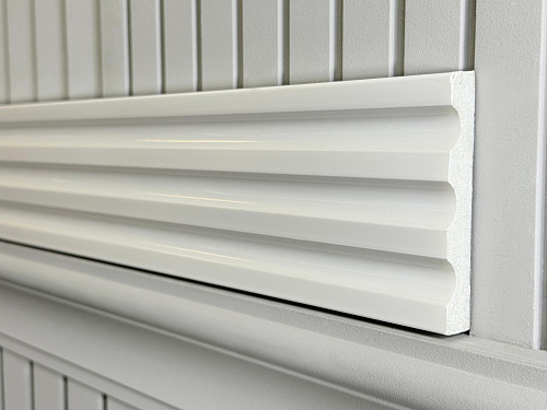 картинка молдинг меандр 1378-01 Белый глянцевый 2,5 от магазина