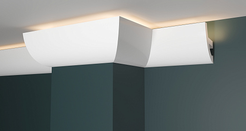 картинка DD510 карниз с отражателем Декор Дизайн<80*52>(10шт) от магазина