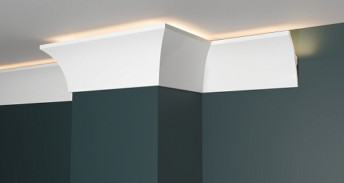 картинка DD512 карниз с отражателем Декор Дизайн<80*40>(20шт) от магазина