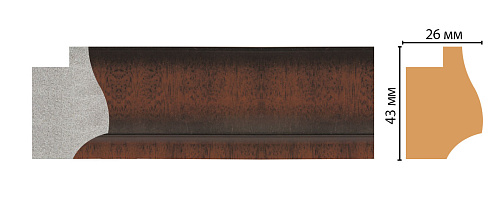 картинка FM20-1 багет <43*26> DECOMASTER(30шт) от магазина