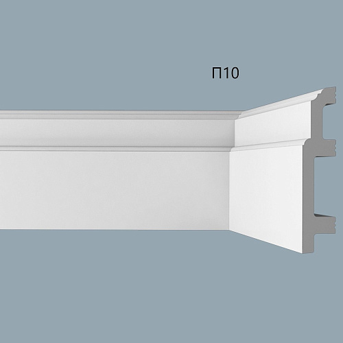картинка Плинтус XPS POLYMER П 10  100/20 <100*20>(14шт) от магазина