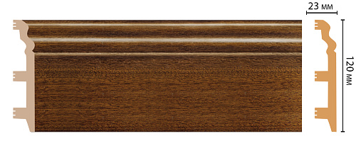 картинка D233-75 плинтус DECOMASTER <120*23>(10шт) от магазина