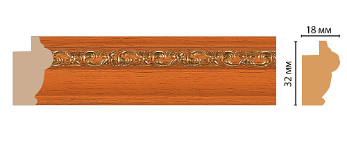 картинка 534-53 багет <32*18> DECOMASTER(48шт) от магазина