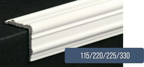 картинка Угол №115 белый ПВХ 15*15*2,7м(60шт) от магазина