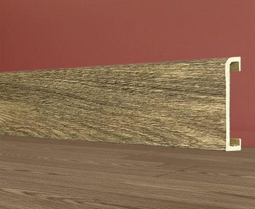 картинка Плинтус - Наличник Декор С04-1 амарант 70*17*2400 мм от магазина