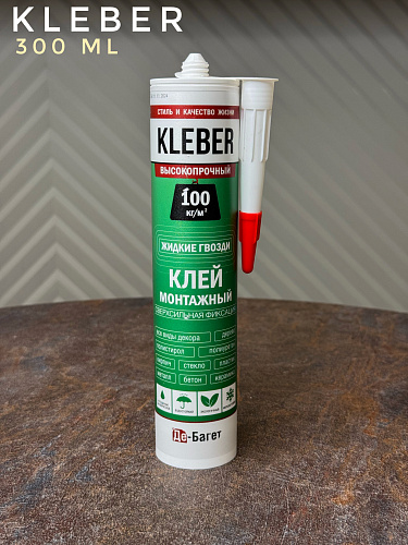 картинка Клей монтажный белый  KLEBER 300мл от магазина
