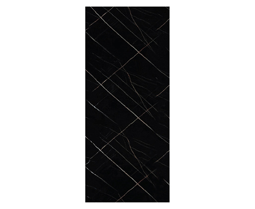 картинка Панель (1200*2800*1,1мм) Штрих черно-золотой BELLO FLEX от магазина