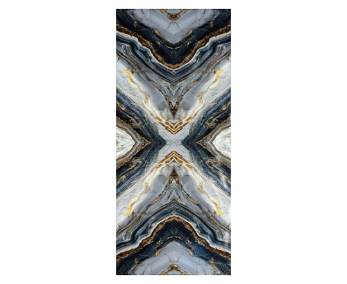 картинка Гибкий мрамор Каррара-132 с двойным лаком 2,5мм 1,2м*2,8м DUROFLEX от магазина