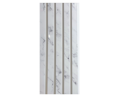 картинка Панель дюрокомпозит 210*16 МРАМОР БЕЛЫЙ 3м от магазина