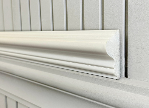 картинка Молдинг Меандр 1642-01 Белый матовый 2,5м от магазина