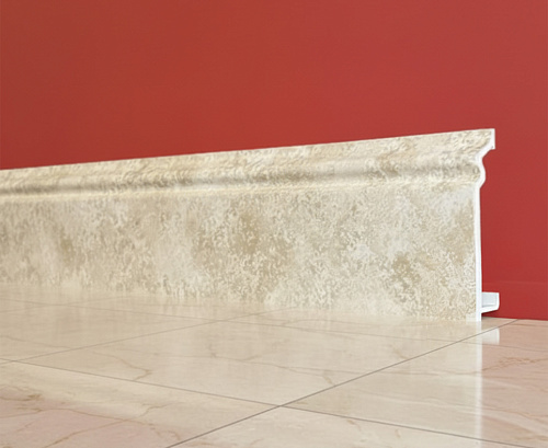 картинка Плинтус Декор С02-1 283 80мм 2,4м от магазина