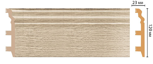картинка D233-72 плинтус DECOMASTER <120*23>(10шт) от магазина