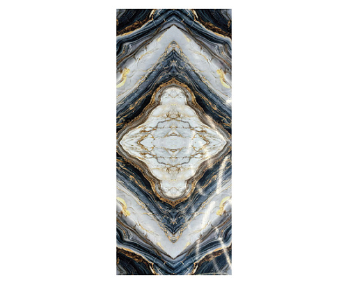 картинка Гибкий мрамор Каррара-134 с двойным лаком 2,5мм 1,2м*2,8м DUROFLEX от магазина