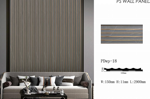 картинка Панель декоративная (молдинг) PDWP-18 <120*11*2900> PENOPOL DECOR от магазина