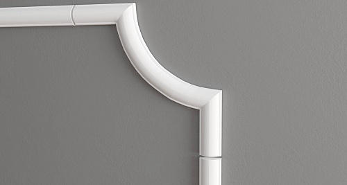 картинка C1-130A уголок гладкий Декор-Дизайн <105*105>(комплект 4шт) от магазина