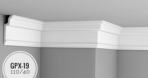 картинка Плинтус потолочный GPX-19 от магазина