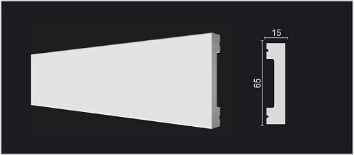 картинка DD33 Плинтус Декор-Дизайн<65*15>(24шт) от магазина