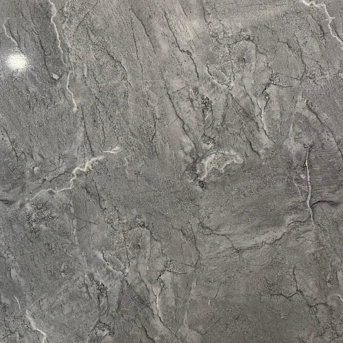 картинка Гибкий мрамор Каррара-125 с двойным лаком 2,5мм 1,2м*2,8м DUROFLEX от магазина