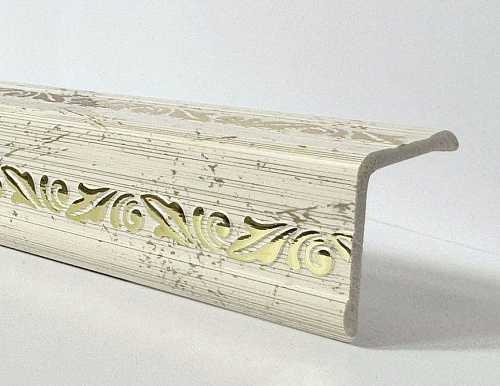 картинка  Уголок ПВХ Д03 №282 золото 30*30*2,7м(30шт) от магазина