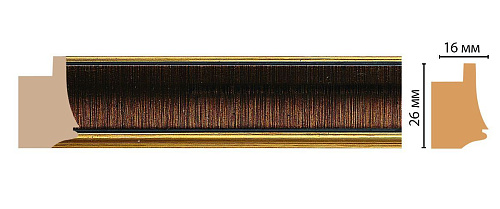 картинка 564-278 багет <26*16> DECOMASTER(49шт) от магазина