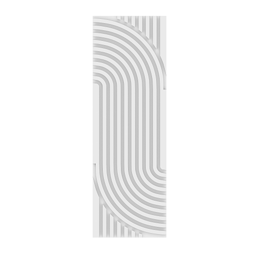 картинка Композитная декоративная панель Decoplume Wave 4 (295*99*10мм) от магазина