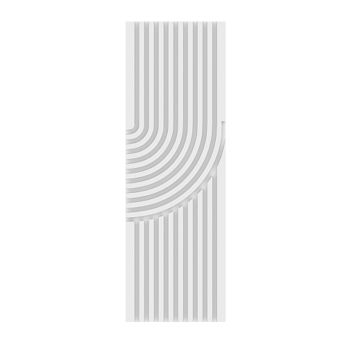 картинка Композитная декоративная панель Decoplume Wave 9 (295*99*10мм) от магазина