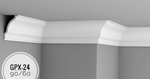 картинка Плинтус потолочный GPX-24 от магазина